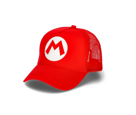 Nintendo Super Mario Hat- Red, One Size Fits Most