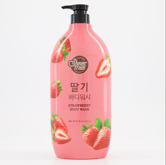 Shower Mate- Strawberry Body Wash (1.2L)