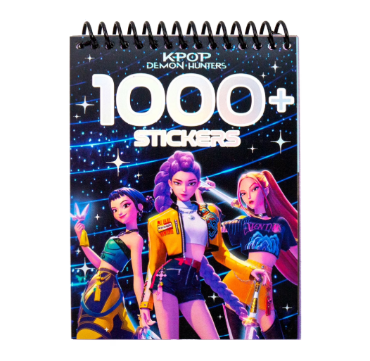 Netflix K-Pop Demon Hunters 1000+ Sticker Book