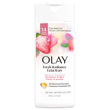 OLAY Fresh Radiance Strawberry & Mint 24/7 Body Wash [2 for 1 ]