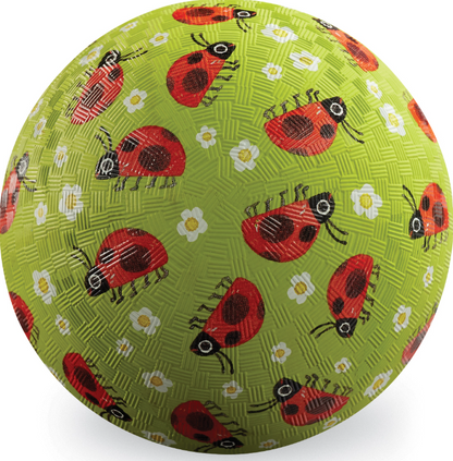 Crocidile Creek GO PLAY!- Large Lady Bug Print Bounce Ball