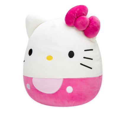 Hello Kitty With Pink Overalls - Squishmallow