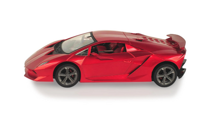 Lamborghini Sesto Elemento 1:24 Scale RC Car - Red [Full Function Radio Control]