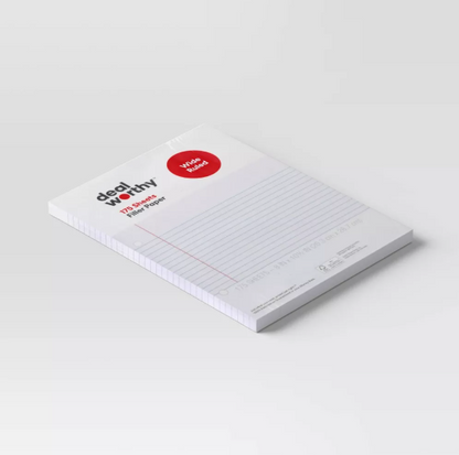 Wide Ruled Loose Leaf Notebook Filler Paper -175ct