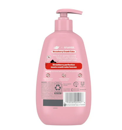 Dove x Crumbl Collab- Liquid Hand Wash 'Strawberry Crumb Cake' 12 fl OZ