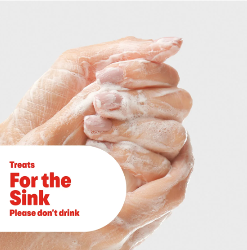 Dove x Crumbl Collab- Liquid Hand Wash 'Strawberry Crumb Cake' 12 fl OZ