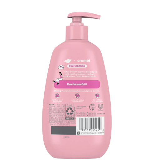Dove x Crumbl Collab- Liquid Hand Wash 'Confetti Cake' 12 fl OZ