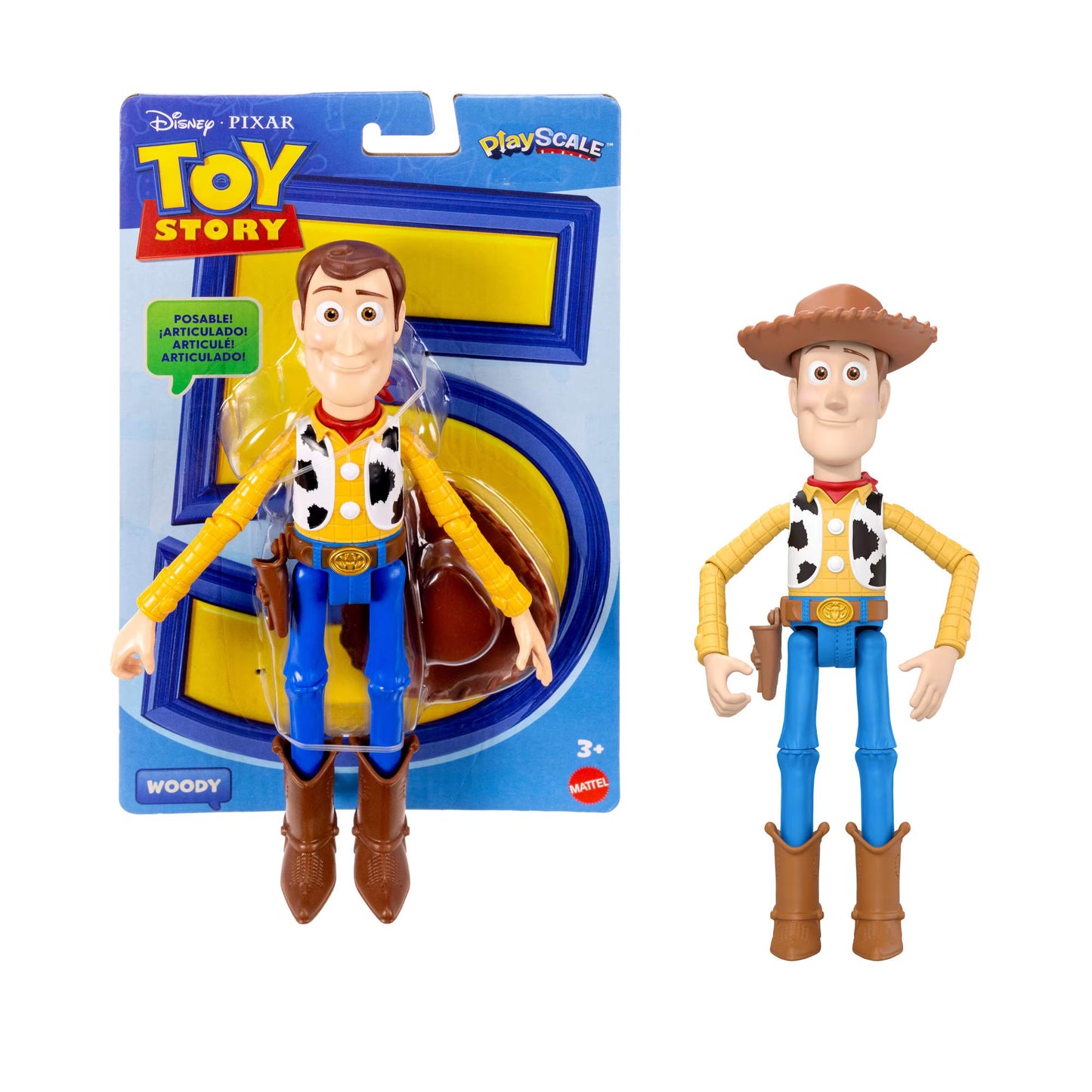 Disney Pixar- Toy Story Woody MATTEL Action Figure [ages 3+]