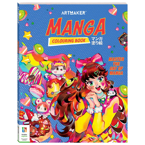 Manga Coloring Book
