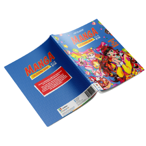 Manga Coloring Book