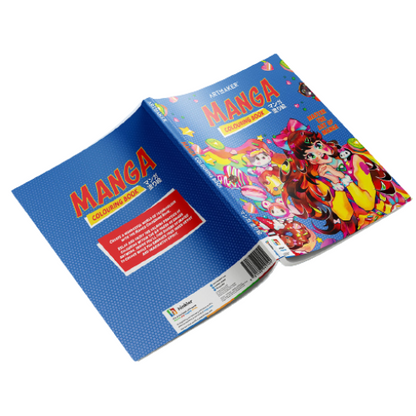 Manga Coloring Book