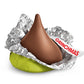 HERSHEY'S, KISSES Grinch Milk Chocolate Christmas Candy, 2.4 oz, Filled Cane