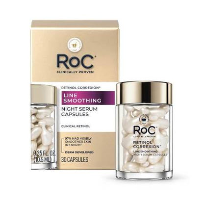 RoC Retinol Correxion Line Smoothing Night Serum Capsules