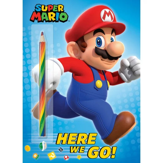 "Here we Go" Coloring Book