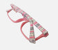 Soft Pink Magnifier Reading Glasses by Fashion