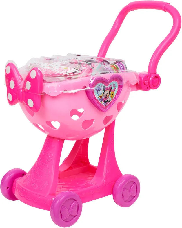 Disney Jr. Minnie- Shopping Cart- PINK