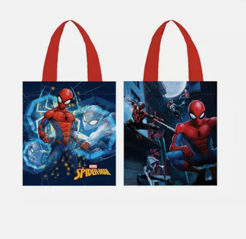 Spiderman Kids Tote Bag Set