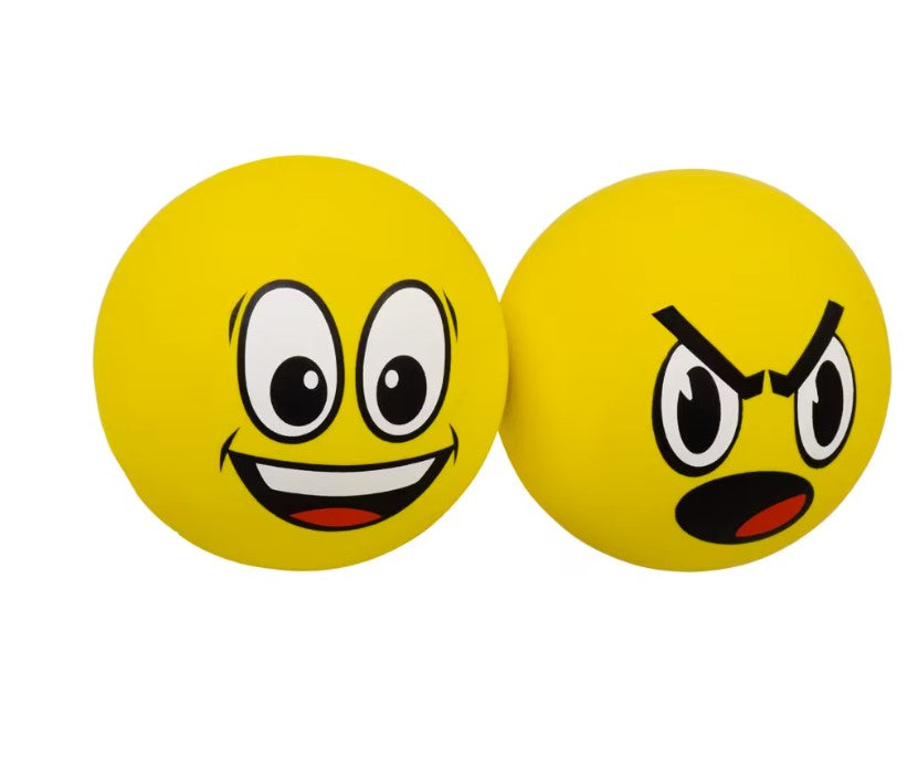 High-Bounce Emoji Sponge Balls