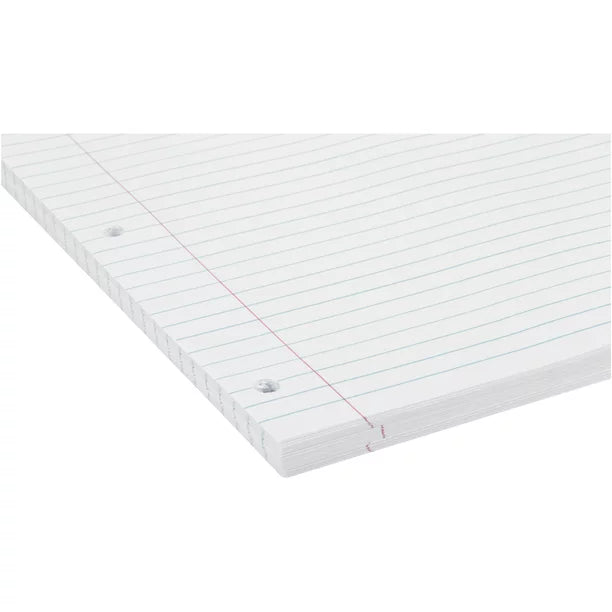 Wide Ruled Filler Notebook Paper 150 Sheets