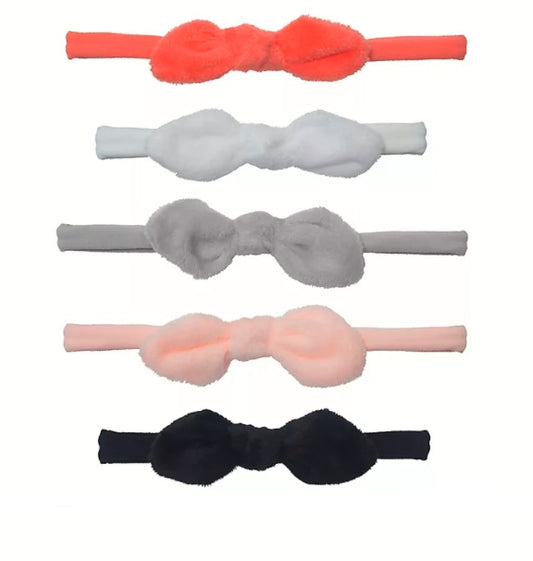 Knotted Bow Headbands 5-Pack