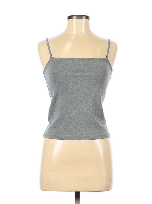 Slim Fit Cropped Cami Tank Top