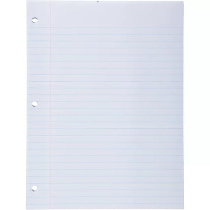 Wide Ruled Filler Notebook Paper 150 Sheets