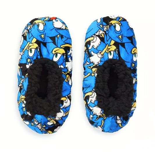 Sega's Sonic Fuzzy Babba Slipper Socks