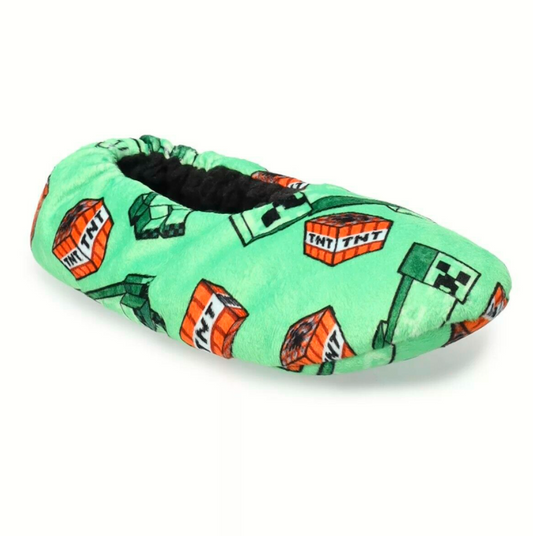 Minecraft Fuzzy Babba Slipper Socks